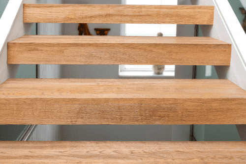 Escaleras de madera reinventadas