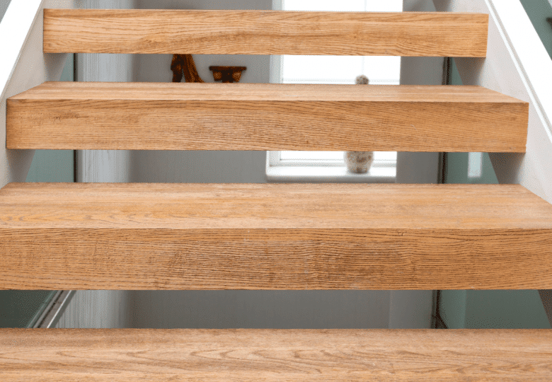 Escaleras de madera reinventadas